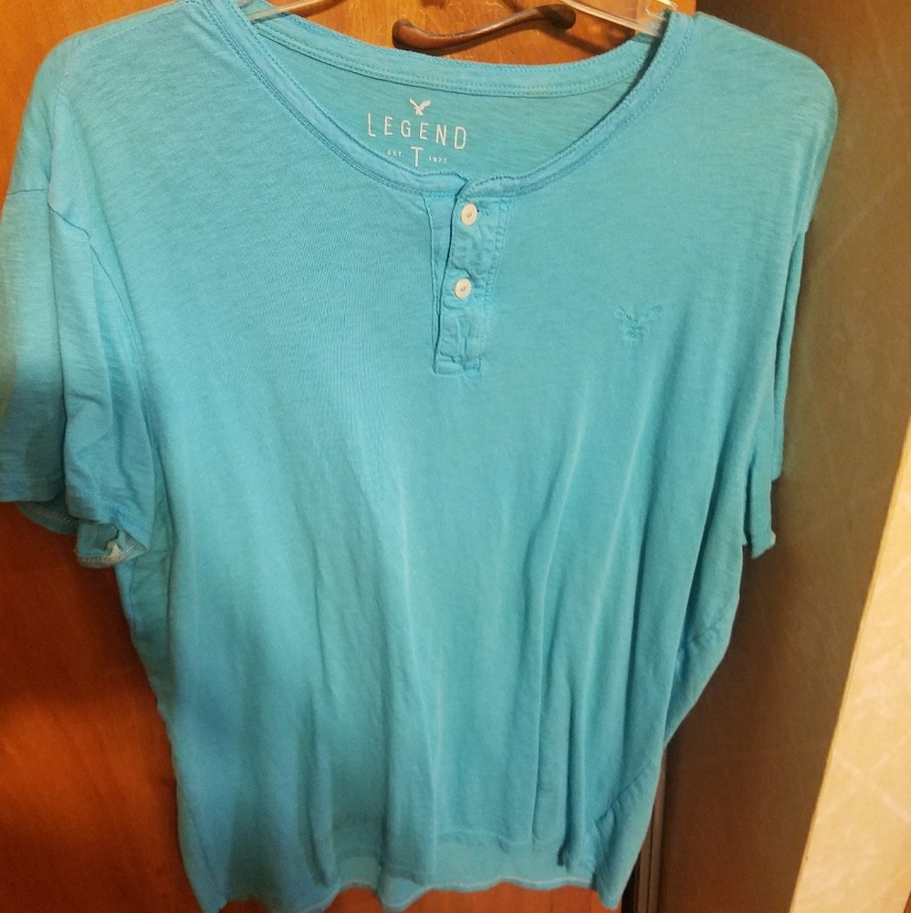 American Eagle Henley tee